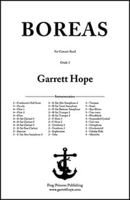 Boreas Concert Band sheet music cover Thumbnail